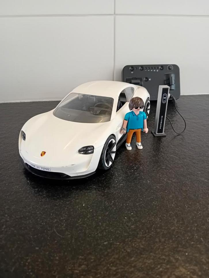 Playmobil Porsche Mission E, Kinderen en Baby's, Speelgoed | Speelgoedvoertuigen, Gebruikt, Afstandsbediening, Ophalen of Verzenden