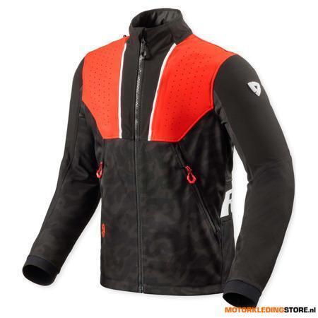 REVIT! Africa Motorjas, Zwart-Rood, Motoren, Kleding | Motorkleding, Nieuw met kaartje, Ophalen of Verzenden