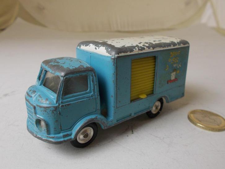 Corgi Toys 435 KARRIER BANTAM (1962)+ ROLLUIK! Opknapper -B-, Hobby en Vrije tijd, Modelauto's | 1:43, Gebruikt, Bus of Vrachtwagen