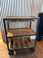 Industriële drank/wijn kastje/trolley, Ophalen of Verzenden, Zo goed als nieuw