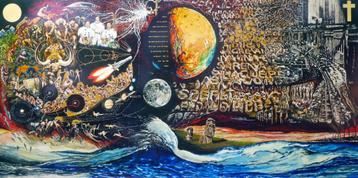 Schilderij van Jack Tribeman: Rise and Fall of Immortality beschikbaar voor biedingen
