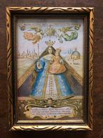 Antiek religieus prent in lijst, Ophalen of Verzenden