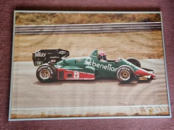 Alfa Romeo Eddy Cheever op Zandvoort 1984 in lijst beschikbaar voor biedingen