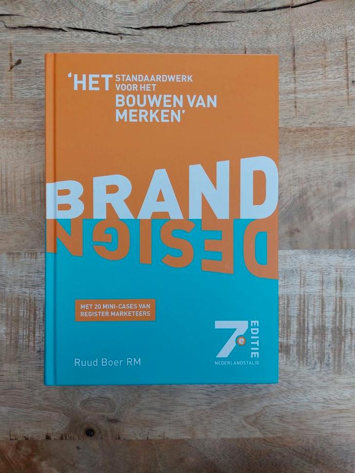 Ruud Boer - Brand Design, Boeken, Schoolboeken, Zo goed als nieuw, Nederlands, Overige niveaus, Ophalen of Verzenden