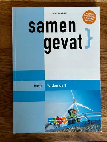 Samengevat havo wiskunde B beschikbaar voor biedingen