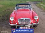 MG MGA 1600 Cabriolet | 1960 | Route 66 Auctions, Auto's, Overige carrosserieën, Zwart, Bedrijf, Handgeschakeld