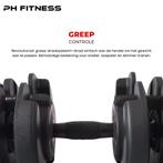 PH Fitness Premium Verstelbare Dumbbell Set 24 kg – 15-in-1, Ophalen, PH Fitness, Nieuw, Info@phfitness.nl