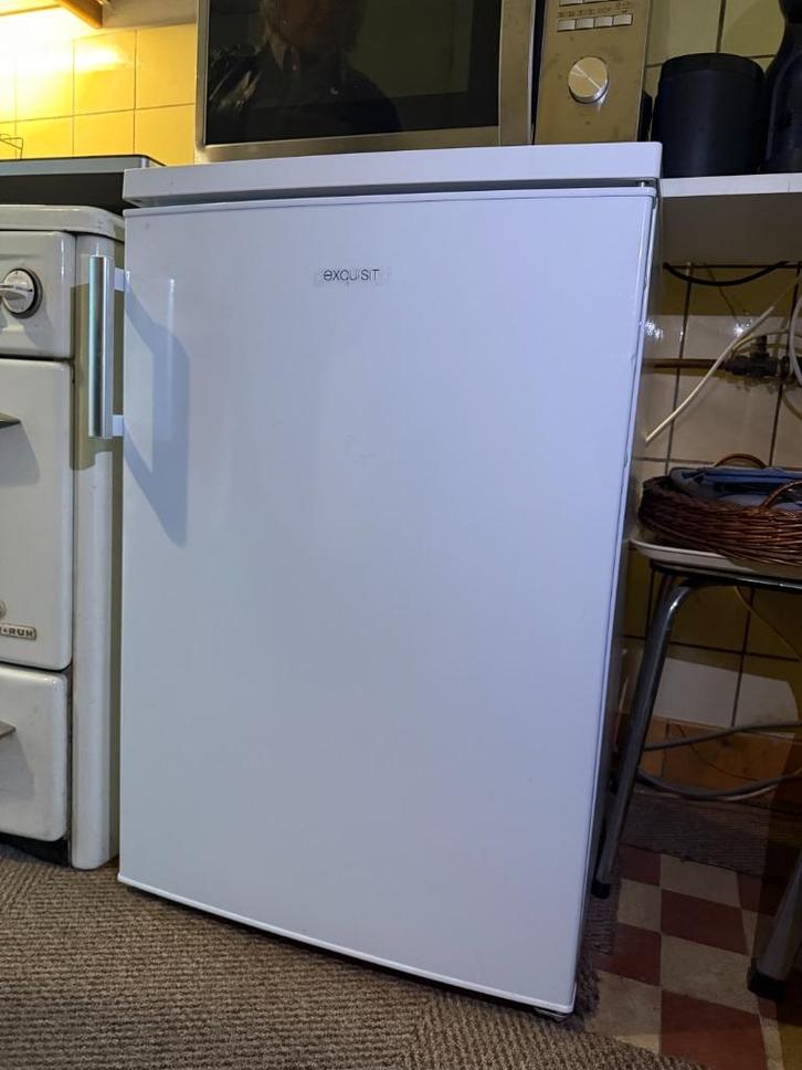 Koelkast Exquisit KS16-V-H-010DW (Nauwelijks gebruikt), Witgoed en Apparatuur, Koelkasten en IJskasten, Zo goed als nieuw, Zonder vriesvak