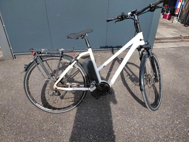 Kalkhoff electrische fiets met middenmotor, Fietsen en Brommers, Elektrische fietsen, Gebruikt, Overige merken, 51 tot 55 cm, 30 tot 50 km per accu