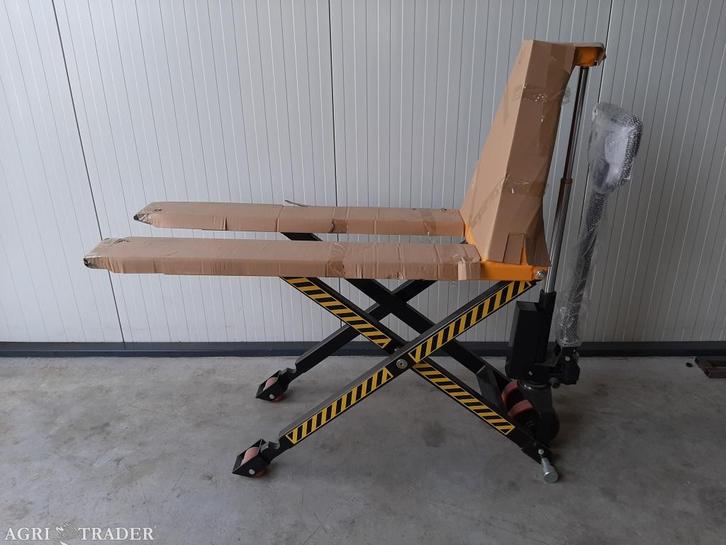 Hand schaar palletwagen 1000 kg, Doe-het-zelf en Verbouw, Palletwagens en Pompwagens, Nieuw, Ophalen of Verzenden