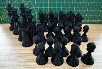 Schaakstukken 3D geprint zelf inkleuren beschikbaar voor biedingen