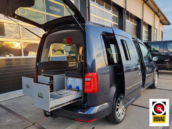 Volkswagen Caddy Maxi 1.4 TSI 130pk. DSG Automaat MINICAMPER, Auto's, Volkswagen, Particulier, Te koop, Caddy Maxi, ABS, Airbags