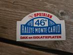 Rally Monte Carlo 1978, Verzamelen, Ophalen of Verzenden, Zo goed als nieuw