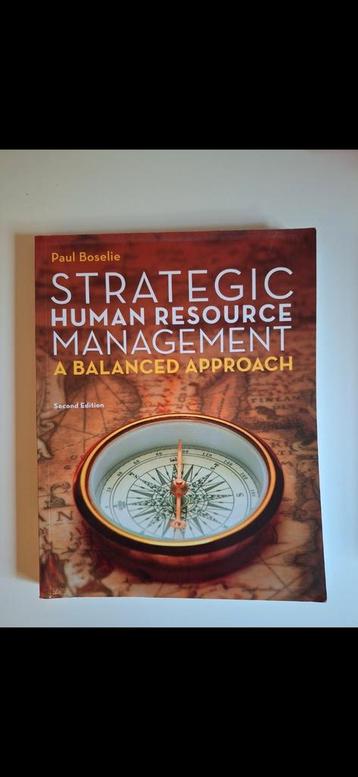 Strategic Human Resource Management: A Balanced Approach beschikbaar voor biedingen