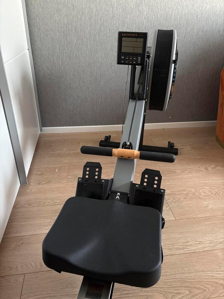 Concept 2 Roeitrainer PM2 - Nette Staat, Sport en Fitness, Fitnessapparatuur, Gebruikt, Roeitrainer, Armen, Metaal, Ophalen