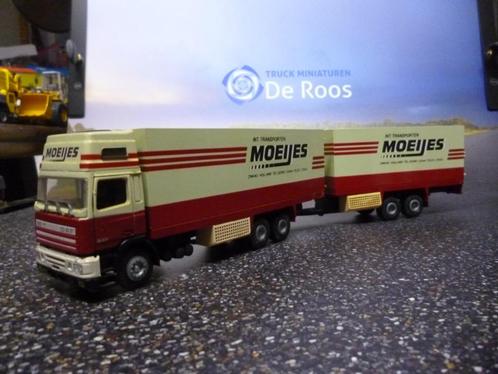 Tekno DAF 95 Moeijes, Hobby en Vrije tijd, Modelauto's | 1:50, Zo goed als nieuw, Bus of Vrachtwagen, Tekno, Ophalen of Verzenden