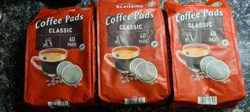 Koffiepads classic 4x 40 stuks ongeopend vaste prijs 7 euro