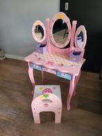 Kinder kaptafel, Huis en Inrichting, Tafels | Kaptafels, Ophalen, 100 tot 150 cm, 50 tot 100 cm, Zo goed als nieuw