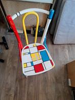 Vintage kunst houten stoel, Ophalen of Verzenden