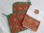 Handgemaakte Keukenkleedjes Kerst, Diversen, Kerst, Ophalen of Verzenden, Nieuw