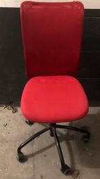 Bureaustoel Torbjorn, Huis en Inrichting, Bureaustoelen, Ophalen, Zo goed als nieuw, Rood