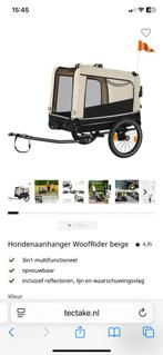 Tectake woofrider hondenfietskar/hondenbuggy zgan met schade, Ophalen of Verzenden, Gebruikt, Hondenkar