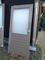 Buitendeuren met glas, Ophalen, Gebruikt, 80 tot 100 cm, Buitendeur