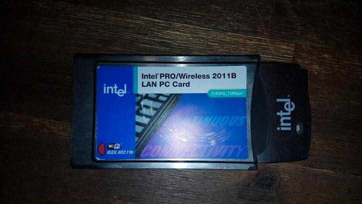 WPC2011BWW Intel Wireless insteekkaart voor laptop, Computers en Software, Netwerkkaarten, Gebruikt, Intern, Ophalen of Verzenden