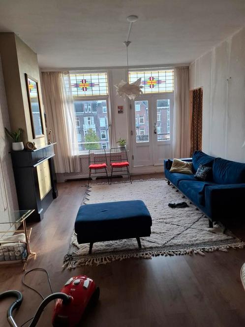NOUS living Wehkamp Torino 3 zitsbank en hocker, Huis en Inrichting, Banken | Bankstellen, Gebruikt, Driepersoons, 200 tot 250 cm