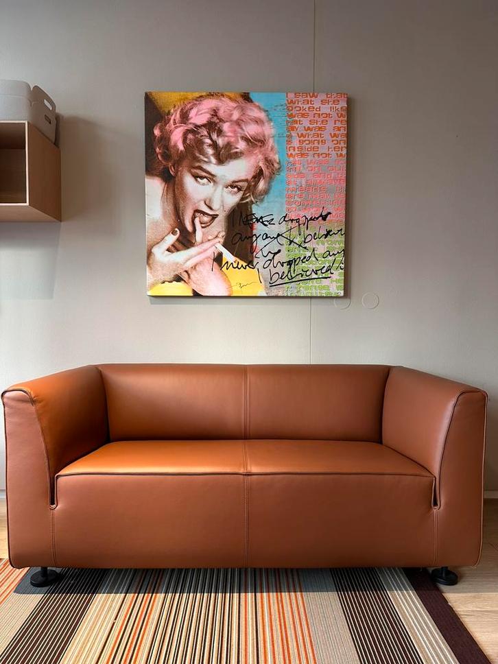 Gelderland “4800 B2 2A”, Huis en Inrichting, Banken | Bankstellen, Zo goed als nieuw, Tweepersoons, 150 tot 200 cm, 75 tot 100 cm