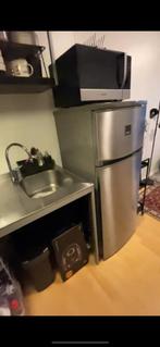 Fridge with freezer, Ophalen, Gebruikt, 160 cm of meer, 45 tot 60 cm