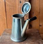 Chocolade kan origineel pot tin Frankrijk 22 cm hoog nr. 8, Ophalen of Verzenden