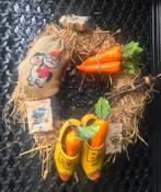 Sinterklaas decoratie Krans met Klompjes, cadeau en Wortels, Ophalen of Verzenden, Zo goed als nieuw