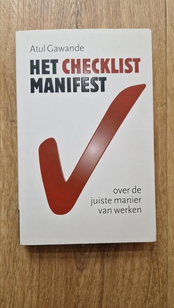 A. Gawande - Het checklist-manifest beschikbaar voor biedingen