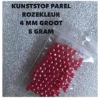 Parels - 4 mm groot x 4 zakjes - RESTANT in een koop, Hobby en Vrije tijd, Naaien en Fournituren, Ophalen of Verzenden, Zo goed als nieuw