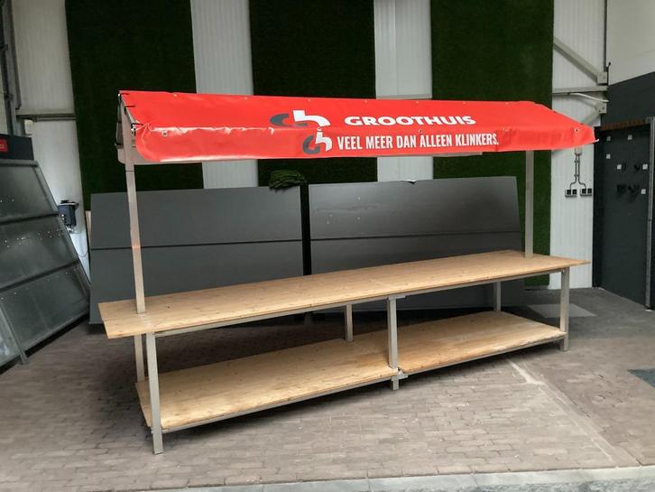 Marktkramen demontabel, lichtgewicht, aluminium, kerstmarkt, Zakelijke goederen, Kantoor en Winkelinrichting | Magazijn, Stelling en Opslag