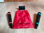 2 wireless SingStar microfoon voor de Playstation 3 + 5 game, Ophalen of Verzenden, Zo goed als nieuw, Draadloos, Microfoon