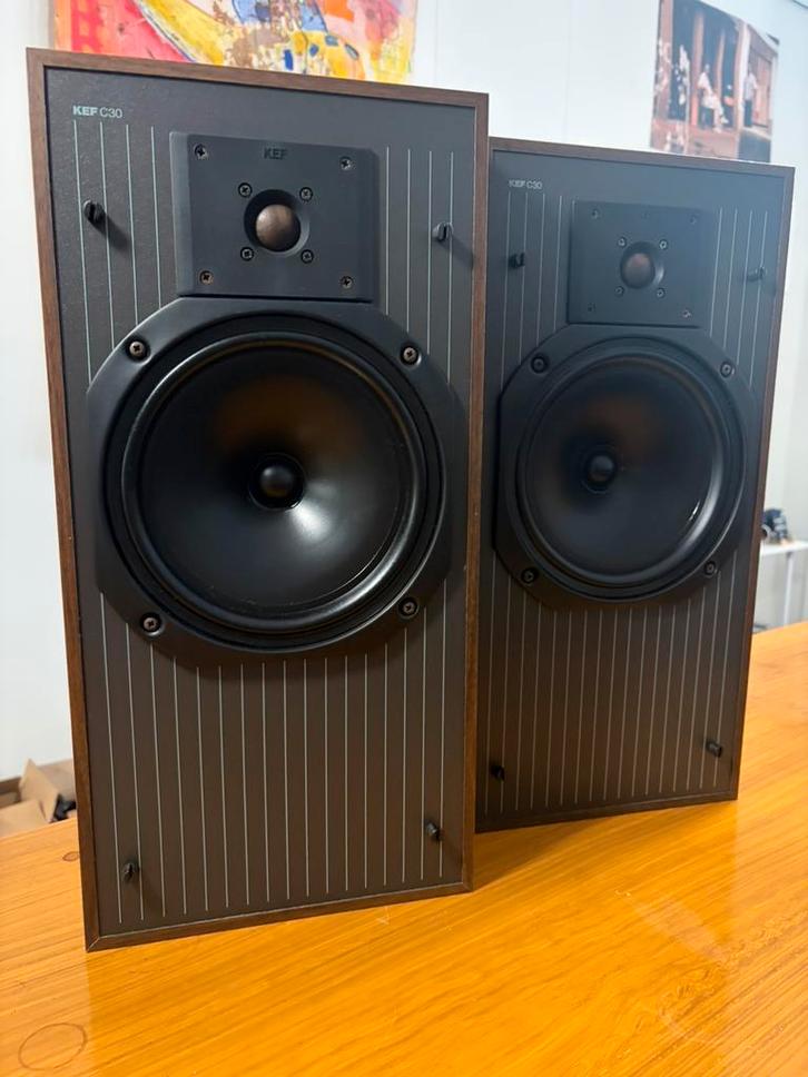 KEF C30, Audio, Tv en Foto, Luidsprekers, Gebruikt, Front, Rear of Stereo speakers, 60 tot 120 watt, Overige merken, Ophalen