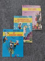 Stripboeken - Lucky Luke - 3 stuks, Meerdere stripboeken, Ophalen of Verzenden, Gelezen