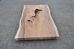 Suar boomstamtafel 200 cm bt 981 – 2 meter boomstamtafel, 100 tot 150 cm, Ophalen of Verzenden, Vijf personen of meer, Rechthoekig