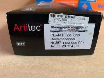 Artitec 20.154.03 personenrijtuig Plan E van de N.S beschikbaar voor biedingen