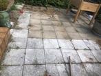Tuintegels 40x40 - 15 m2, Tuin en Terras, Ophalen, Gebruikt, 10 m² of meer, Beton