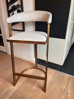 Eichholtz Dexter Barstoel - Zo Goed Als Nieuw!, Huis en Inrichting, Met voetsteun, 60 tot 90 cm, Ophalen of Verzenden, Zo goed als nieuw