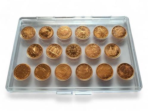 1 Eurocent-set 17 landen diverse jaren, Postzegels en Munten, Munten | Europa | Euromunten, Setje, 1 cent, Overige landen, Ophalen of Verzenden