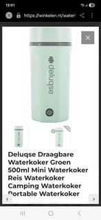 Deluqse Mini Waterkoker - Groen - 500ml, Ophalen, Nieuw