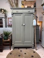 Biedermeier meidenkast linnenkast babykamer buffetkast taupe, Kinderen en Baby's, Kinderkamer | Commodes en Kasten, Ophalen, 50 tot 70 cm