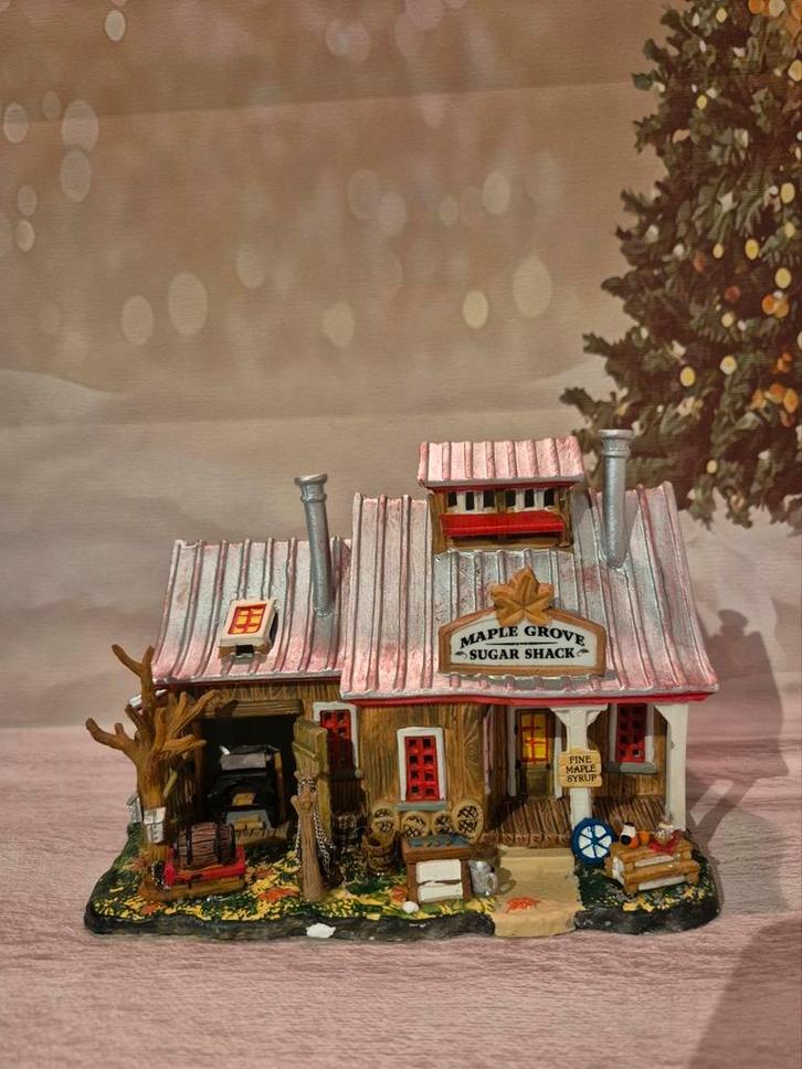Lemax maple grove sugar shack, Diversen, Kerst, Zo goed als nieuw, Ophalen of Verzenden