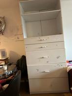 Witte Kast met Lades en Planken, Huis en Inrichting, Kasten | Kledingkasten, Ophalen, Overige materialen, Gebruikt, 200 cm of meer