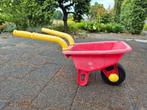 Kunststof kinder kruiwagen rood Verkleurd, Ophalen, Gebruikt