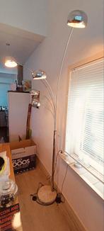 Stijlvolle Booglamp met Vijf Lampen, Ophalen, Gebruikt, 200 cm of meer, Metaal
